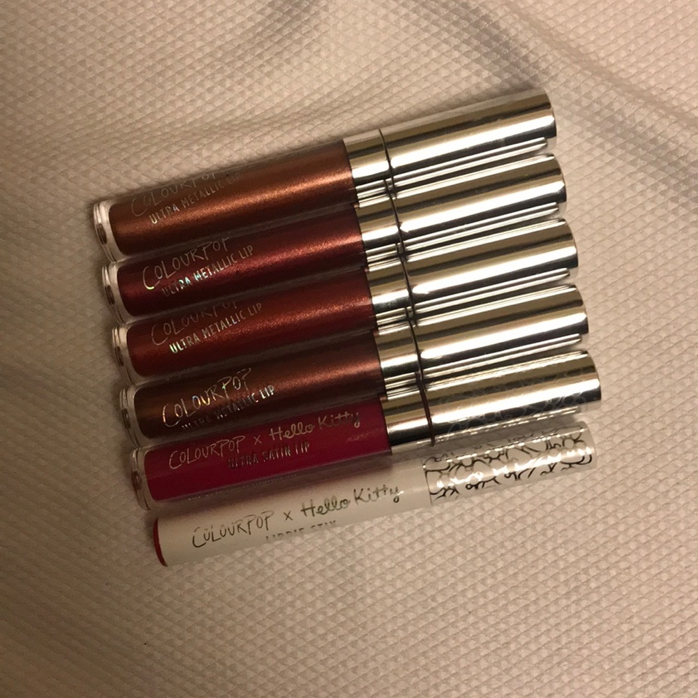 ColourPop lipsticks